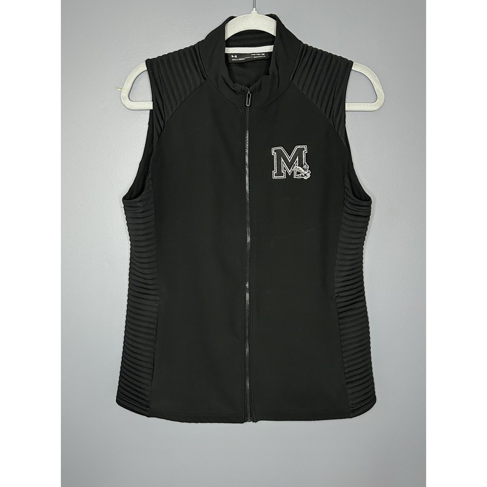 Under Armour Storm Cold Gear Reactor Vest Sleeveless Womens M Black UMD Maryland